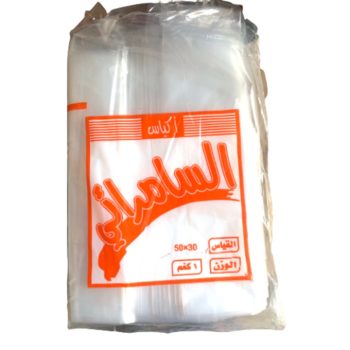 كيس نايلون ثخين ابوال5كيلو*1كغم