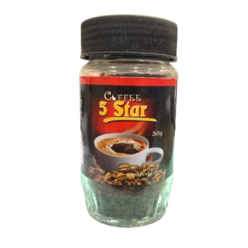 قهوة 5 ستار 50غم*24