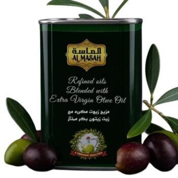 زيت زيتون الماسة معدني 175غم*20