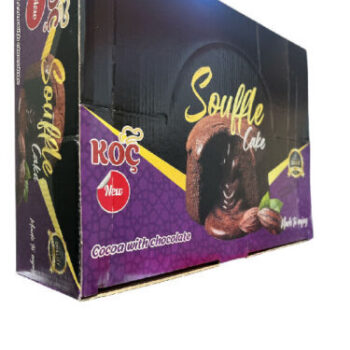 كيك سوفلي كوك قهوا ×24