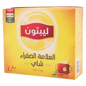 شاي ليبتون تيباك 100 باكيت