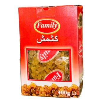 كشمش فاملي 400 غم *12