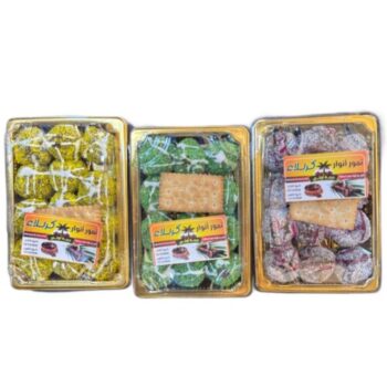 كرات تمر ملون *10